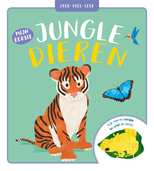 Rebo Jungledieren - zoek, voel, leer