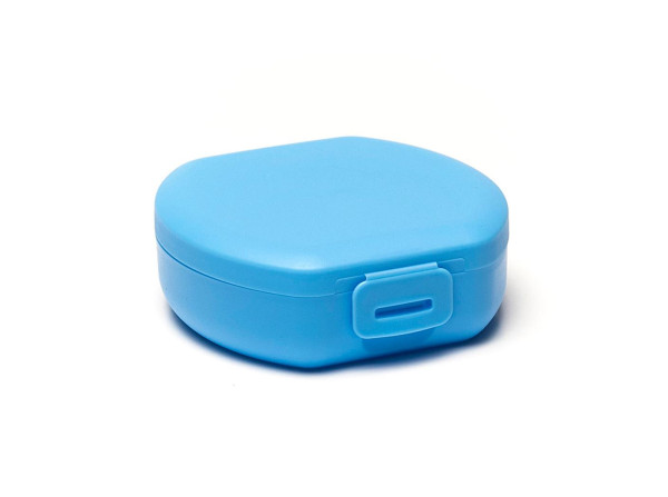 Amuse Snack Box rond blauw 11cm