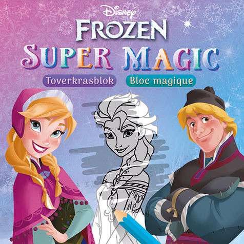 Deltas Frozen Super Magic Toverkrasblok