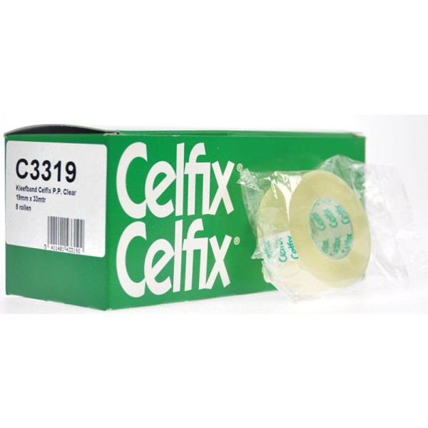 Celfix plakband 19mmx33m ecol 8 rol