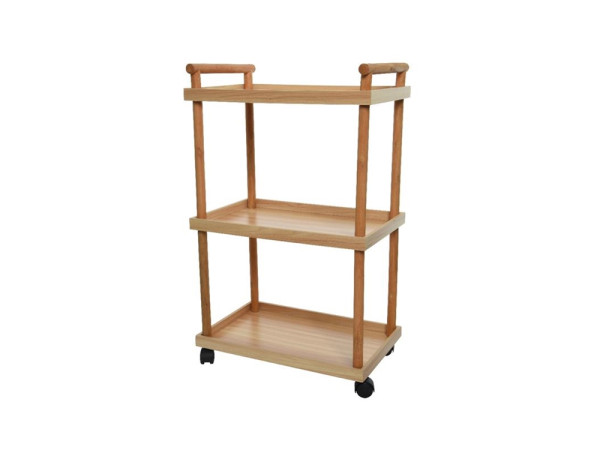 Trolley mdf H76.5cm met wielen