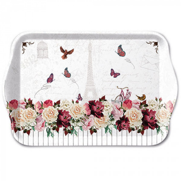 Ambiente Tray Romantic Paris 13x21cm