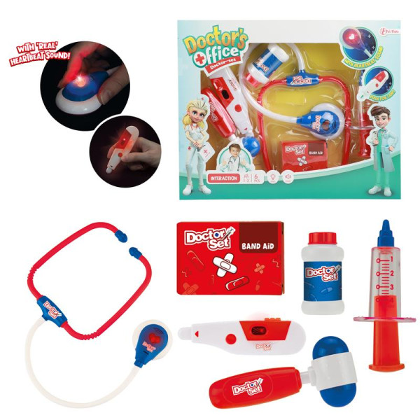 Toi Toys Doktersset met stethoscoop