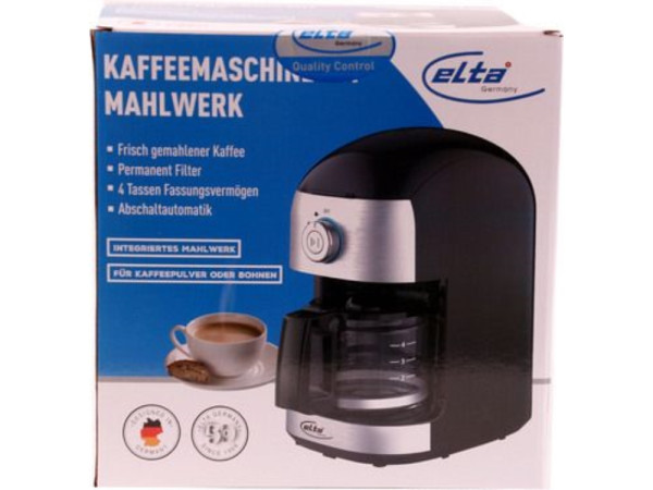 Elta Koffiezetapparaat met maalwerk