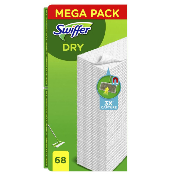 Swiffer Dry Stofwisdoekjes 68 stuks