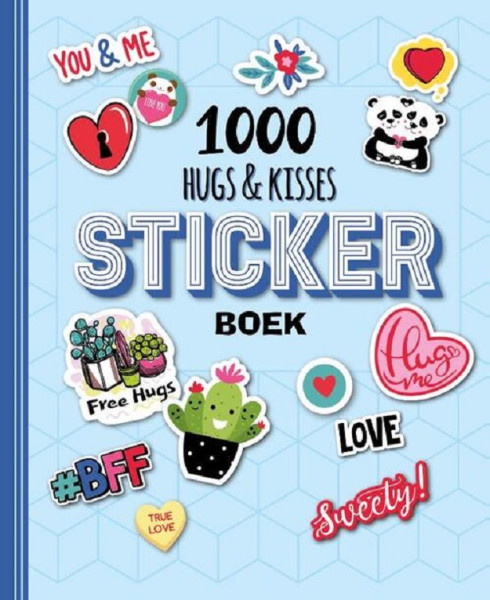 1000 Hugs & Kisses stickerboek