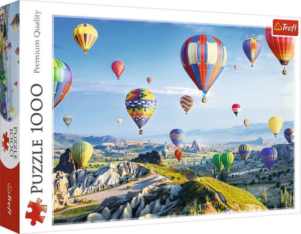 Puzzel Uitzicht over Cappadocie 1000pcs