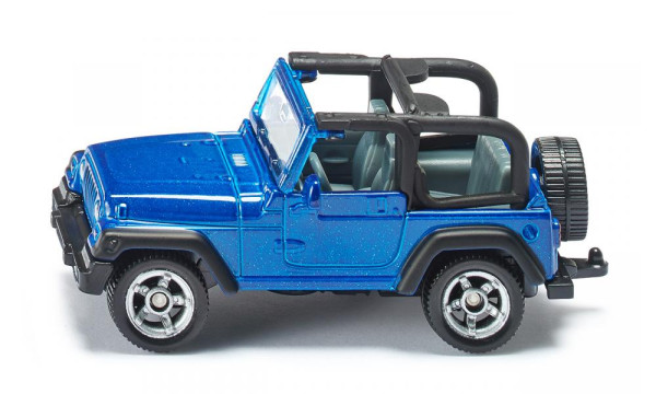 Siku 1342 Jeep Wrangler 7,5cm blauw