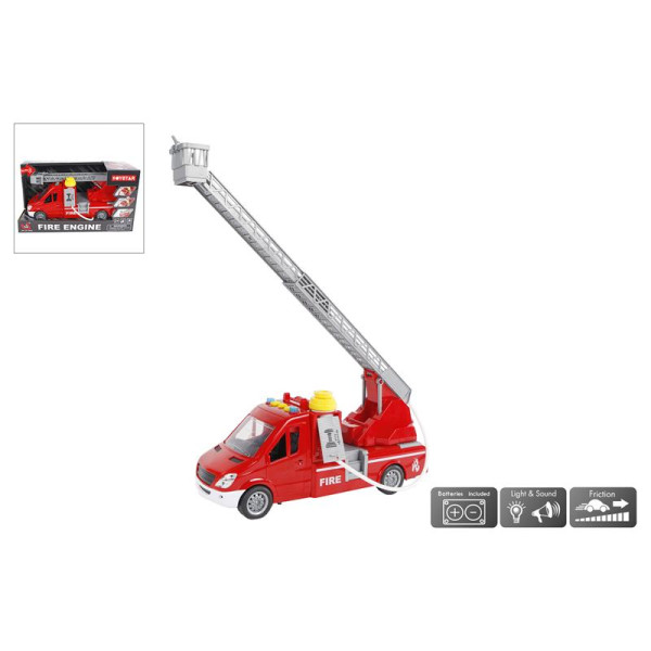 Brandweerwagen blusfunctie 27,5cm