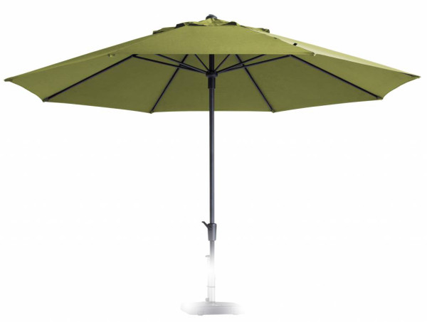 Parasol Timor 400cm opdraai SAGE GROEN