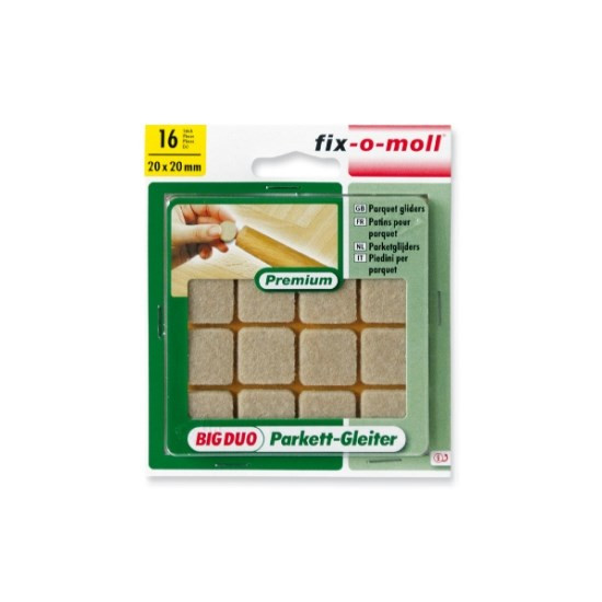 Fix-o-moll parketgl 20x20mm beige