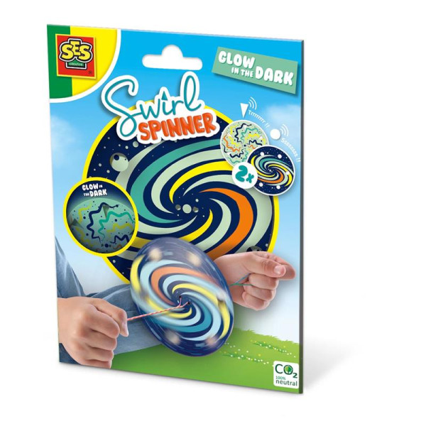 Ses Swirl spinner - Glow in the dark 2x