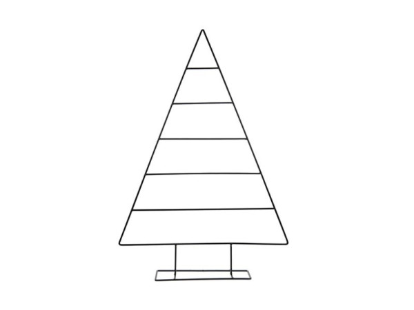 Kerstboom metaal 54x12x78cm XL