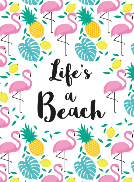 Rebo Life's a beach - Cadeauboek