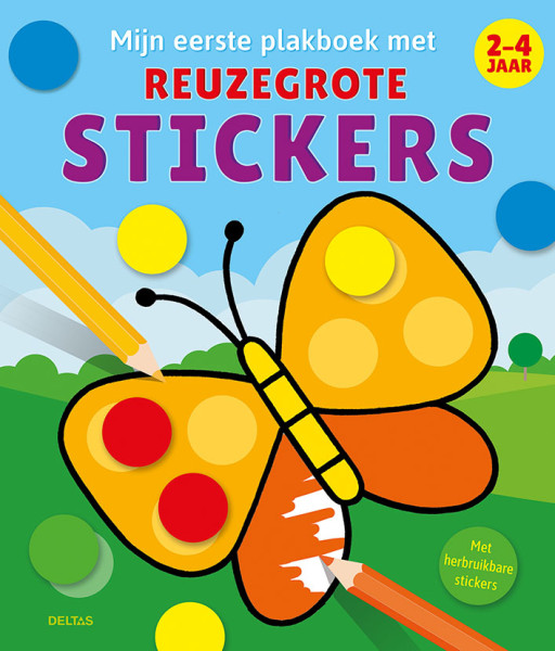 Deltas Mijn eerste plakboek met stickers