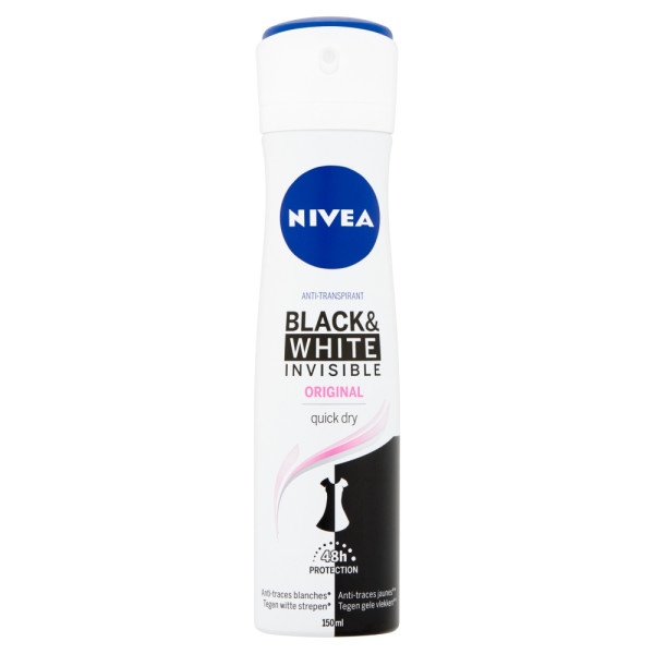 Nivea Deospray Invisible Black&White